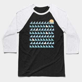 Ocean Sunset Baseball T-Shirt